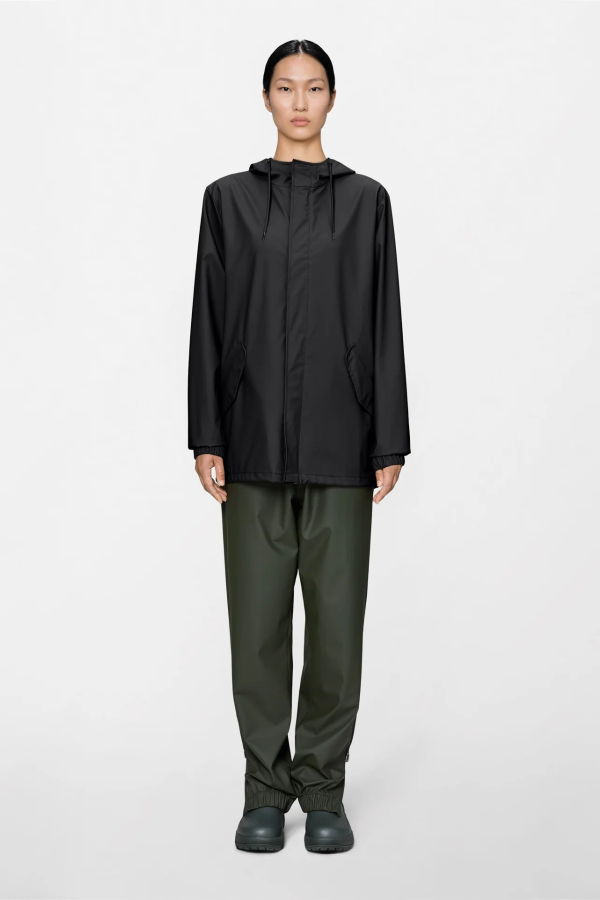 Rains Fishtail Jacket - Black