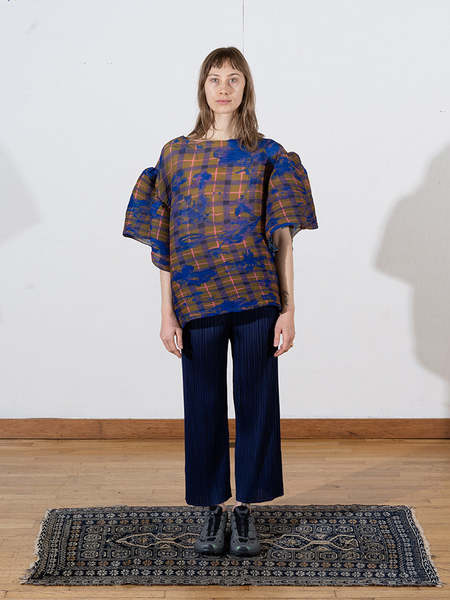 Issey Miyake Pressed Flora Pleats Skirt - Peony | Garmentory