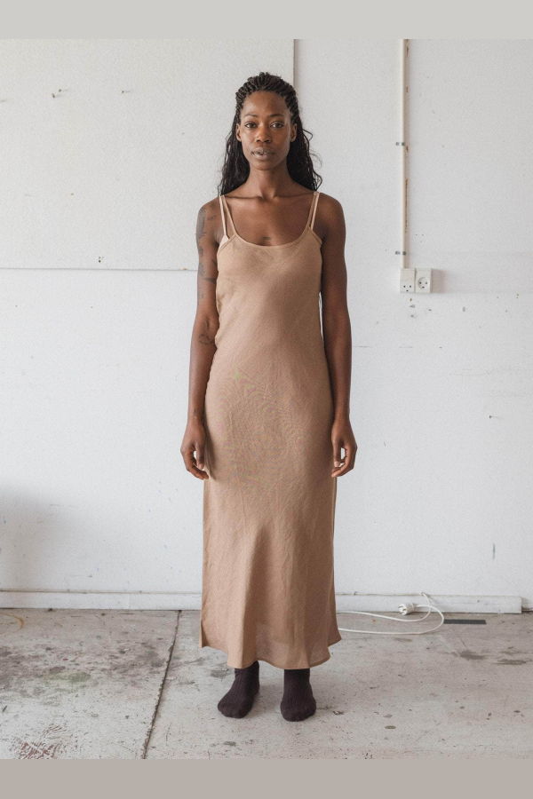 Baserange Dydine Bias Cut Slip Dress