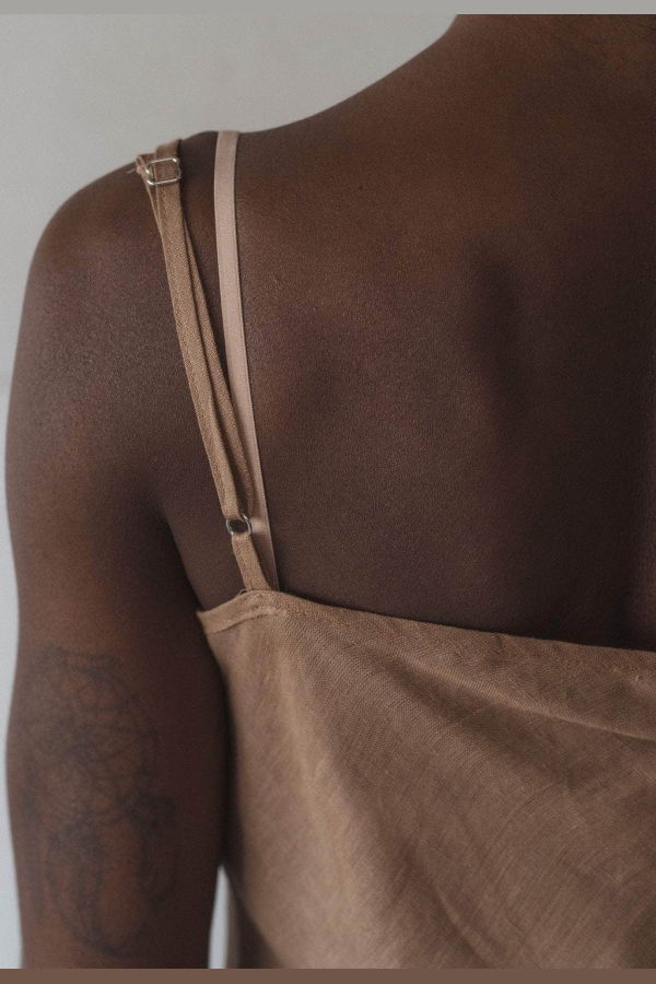 Baserange Dydine Bias Cut Slip Dress