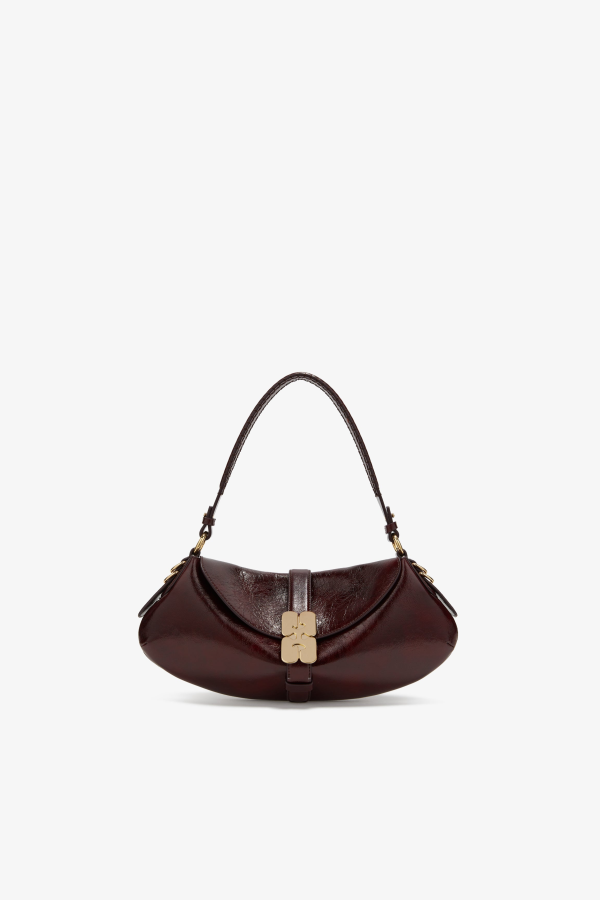 Ganni B-Kat Deep Shine Bag