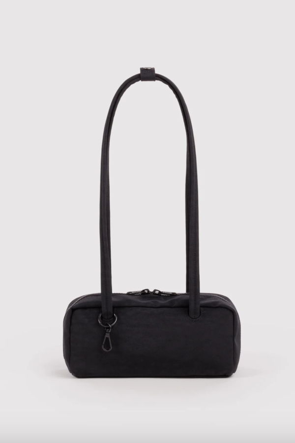 BAGGU Small Nylon Bowler Bag