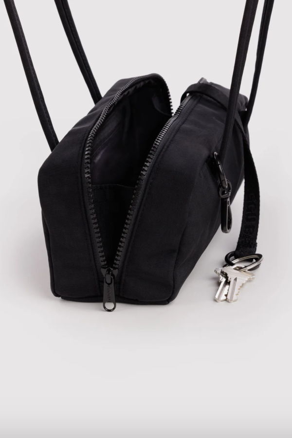 BAGGU Small Nylon Bowler Bag