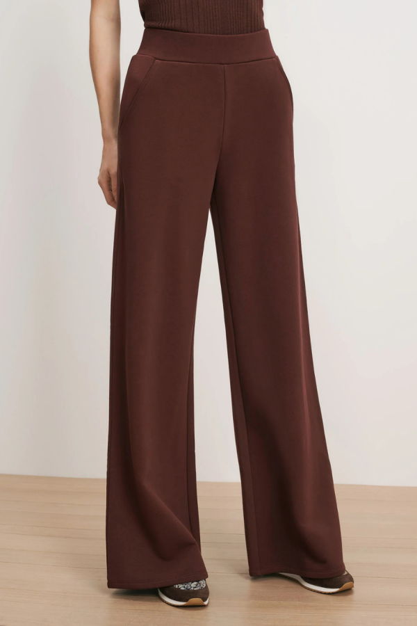 Veronica Beard Saunder Pant - Burgundy