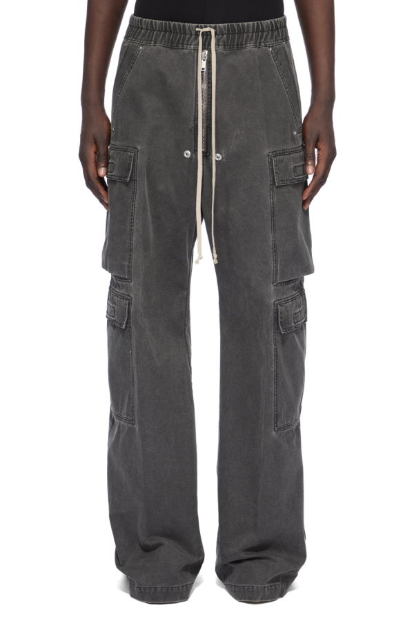 Rick Owens Double Cargo Jumbo Belas Pants - Gravel