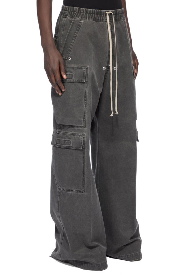 Rick Owens Double Cargo Jumbo Belas Pants - Gravel