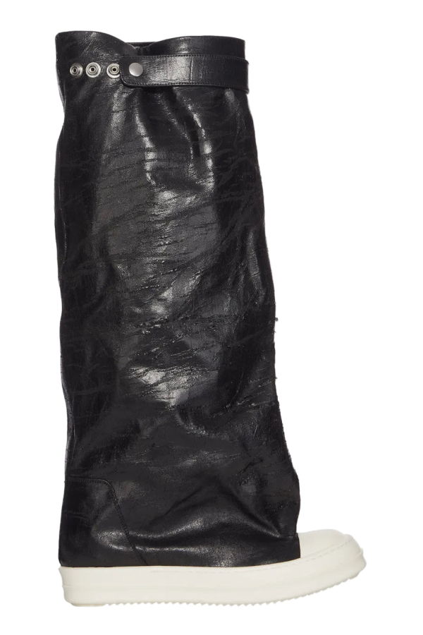 Rick Owens Elephant Boots - Black/Milk
