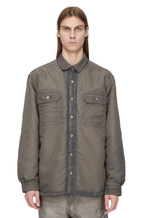Rick Owens Jumbo Outershirt - Dark Dust