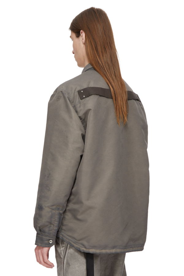 Rick Owens Jumbo Outershirt - Dark Dust