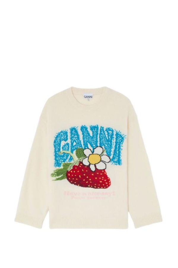 Ganni Sweater - Egret