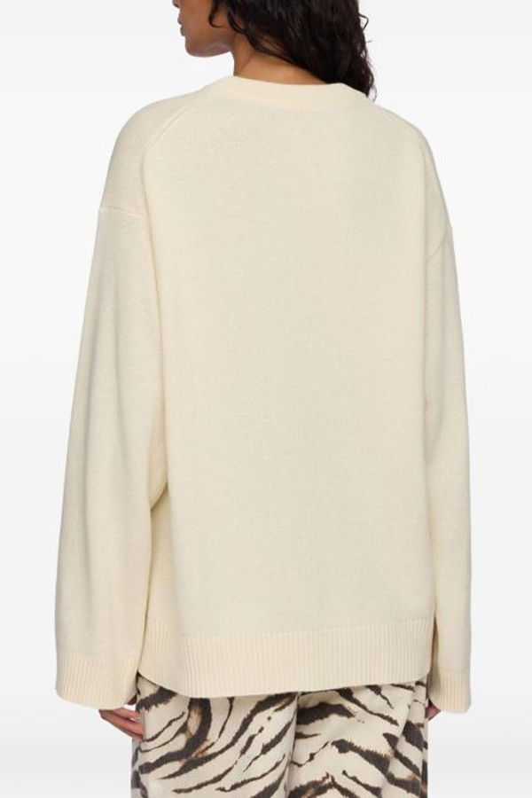 Ganni Sweater - Egret