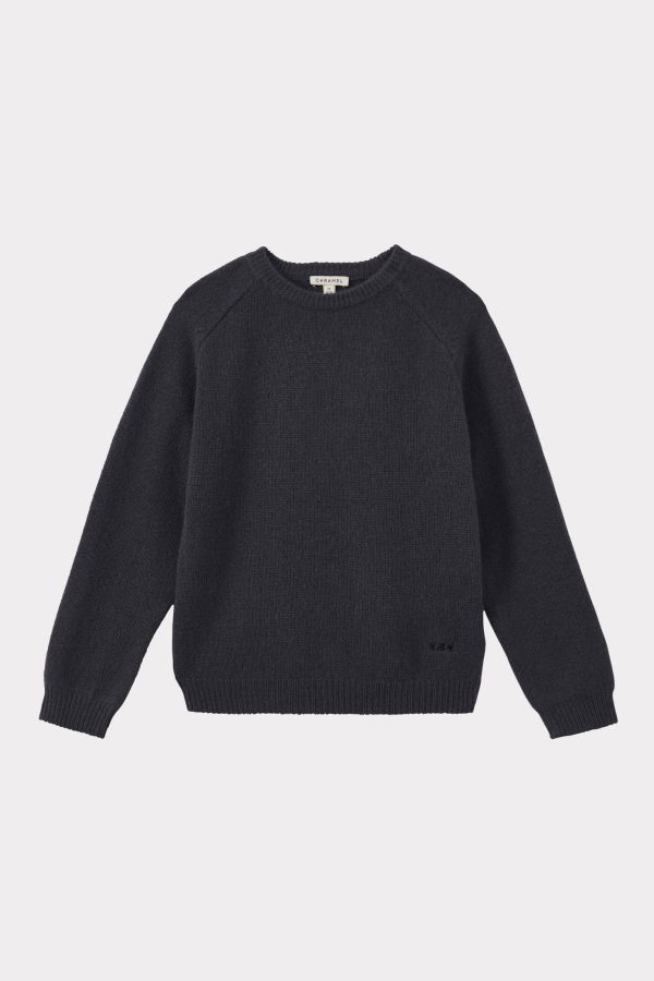 KIDS Caramel Poa Children's Cashmere Jumper