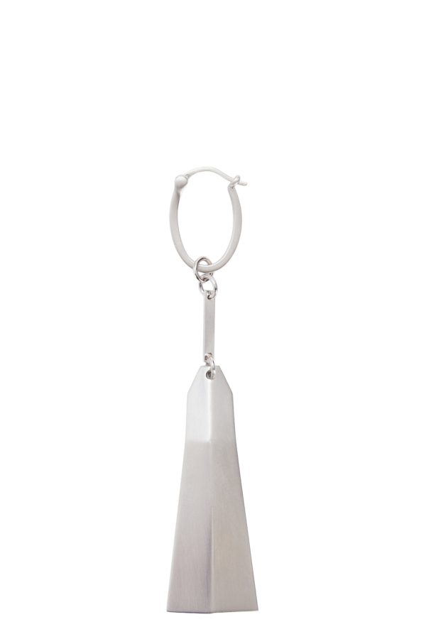 Rick Owens Tower Folder Earring - Palladio