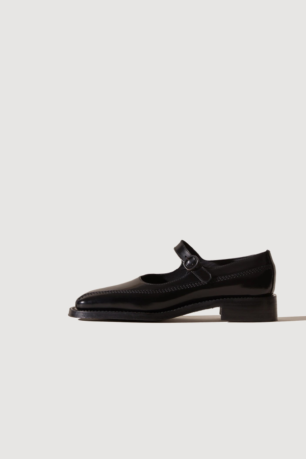 Hereu Sio Polished Mary Jane - Black