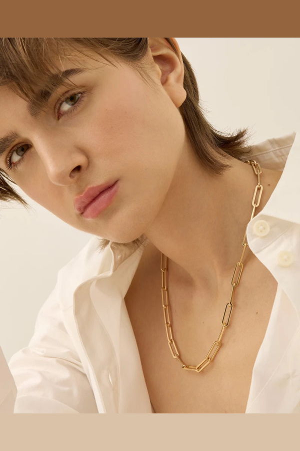 Jenny Bird Andi Slim Chain Necklace