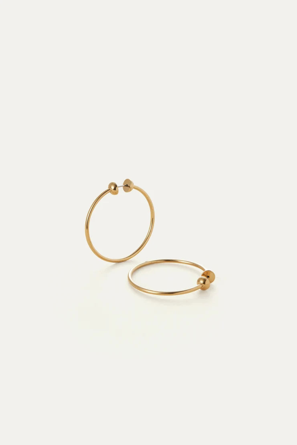 Jenny Bird Mini Icon Hoop Earrings - Gold