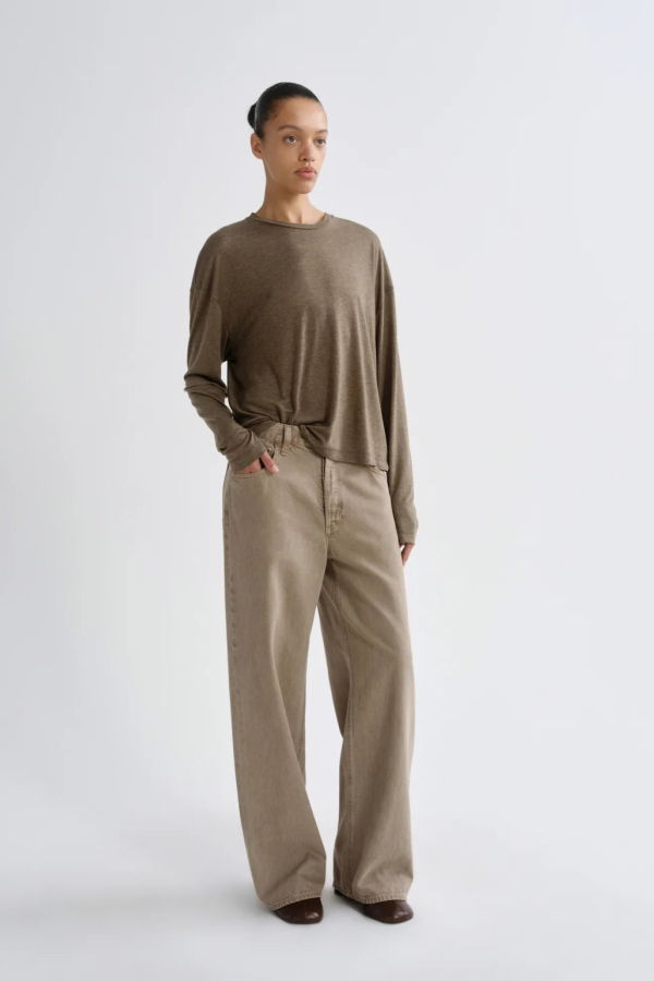 AGOLDE The Sasha Long Sleeve Tee