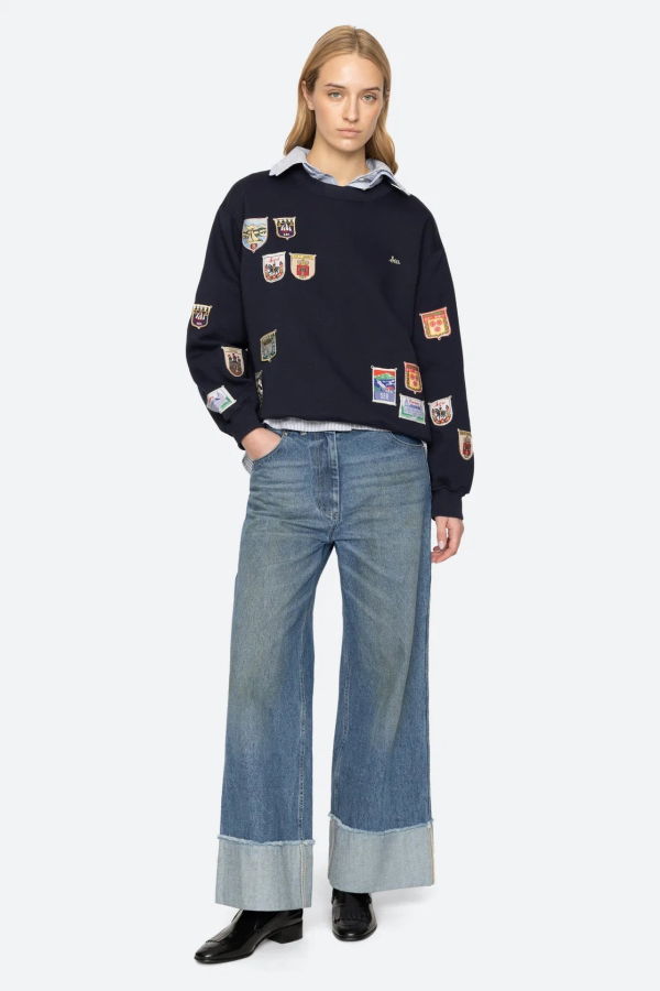 Sea NY Davis Sweatshirt - Navy