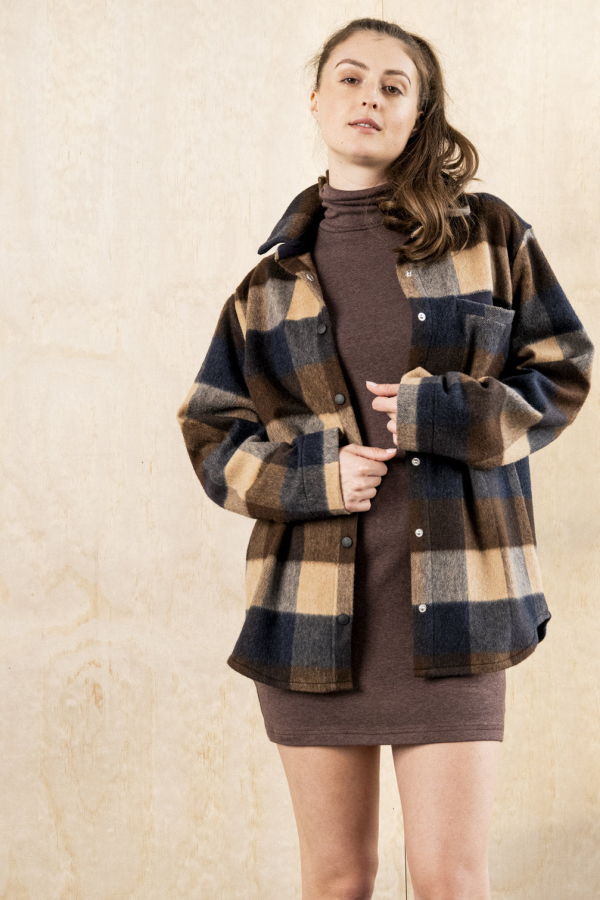 BODYBAG by Jude Barrington Quatro Plaid Overshirt