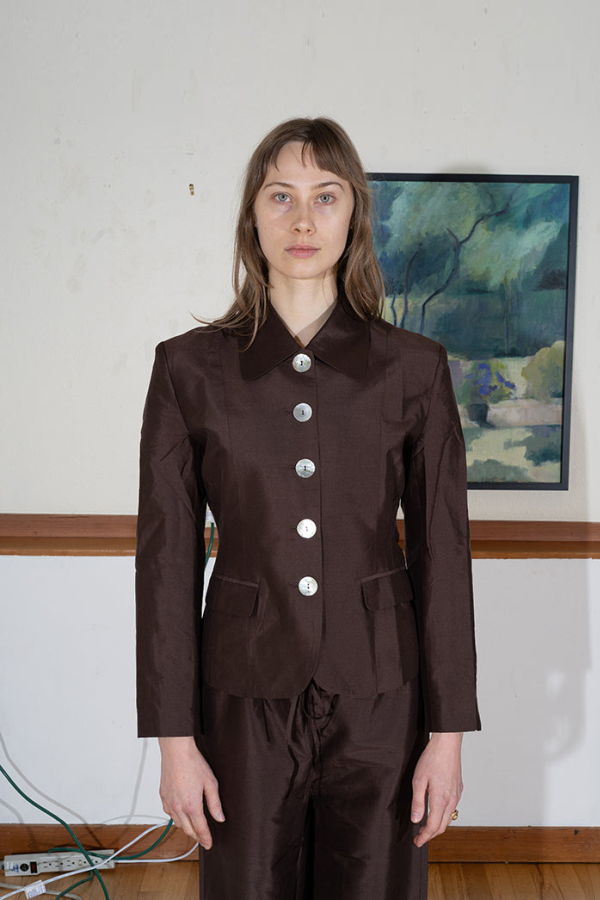 Hai Audrey Jacket - Dark Brown