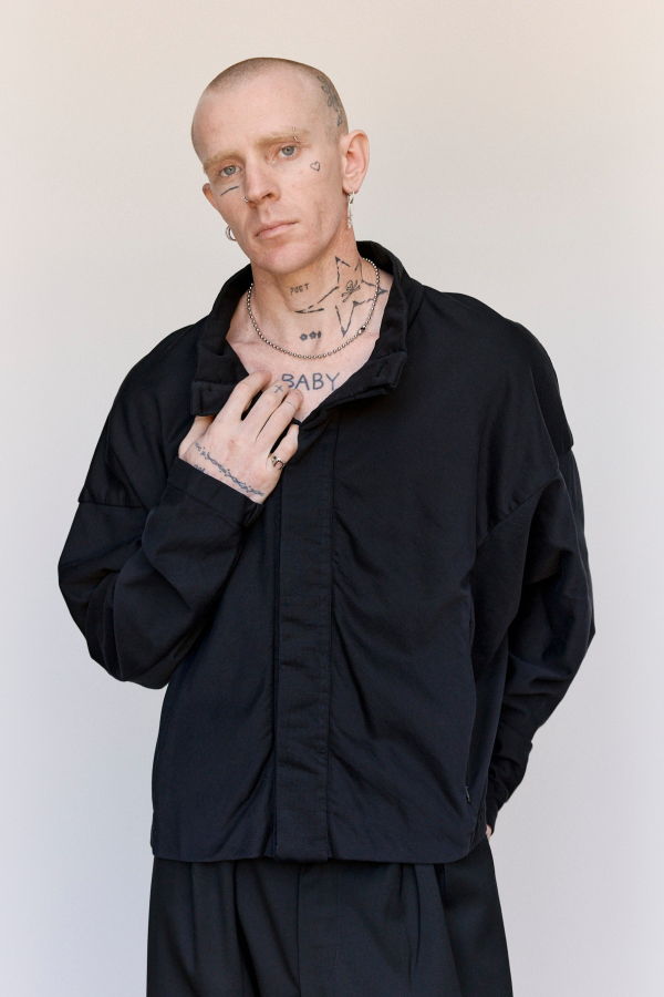 Kiko Kostadinov Organic Cotton Jersey Veleka Jacket