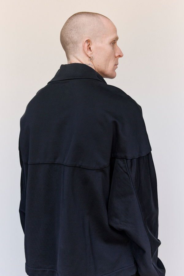 Kiko Kostadinov Organic Cotton Jersey Veleka Jacket