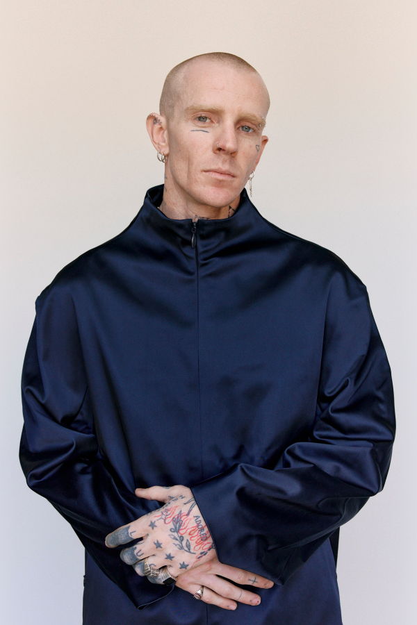 Kiko Kostadinov Cotton Satin Onate Blouson