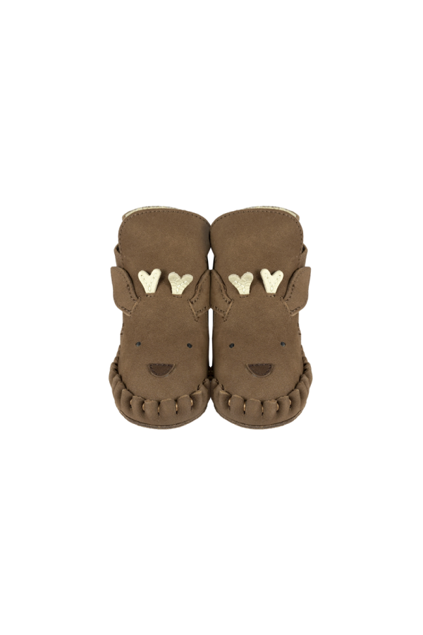 KIDS Donsje Kapi Special Stag Booties - Hazelnut Nubuck