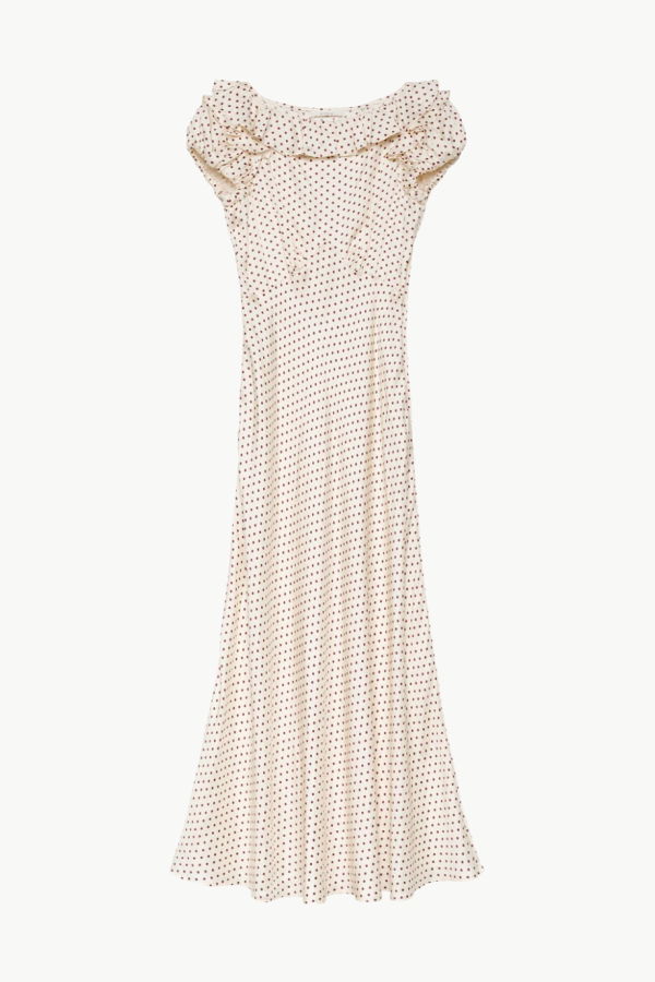 DÔEN Emerence Dress - Crème Portia Dot
