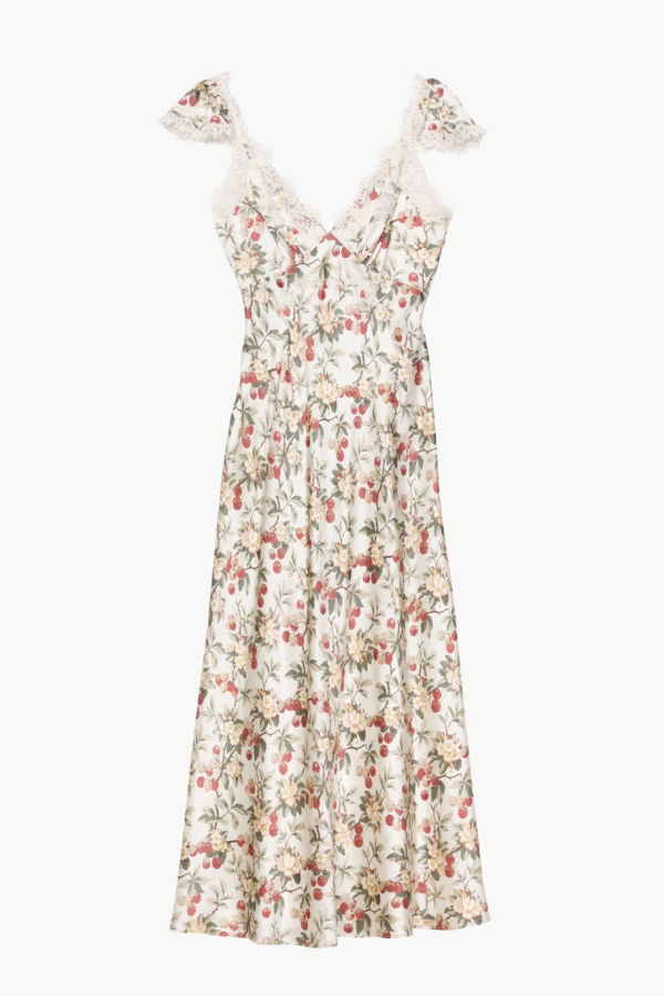 DÔEN Fiona Dress - Cerise Et Fleur