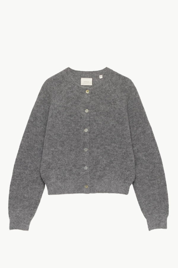 DÔEN Petra Cardigan - Dark Heather Grey