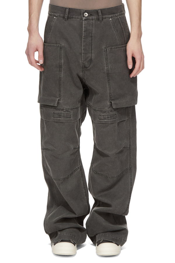 Rick Owens Stefan Cargo Pants - Gravel