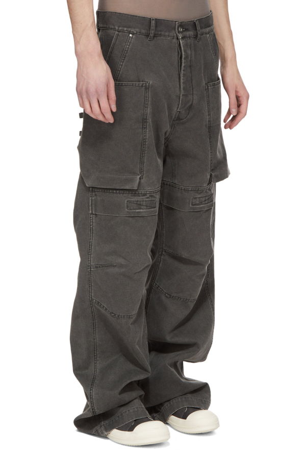 Rick Owens Stefan Cargo Pants - Gravel