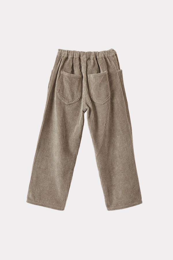 KIDS Caramel Chestnut Cotton Corduroy Trousers