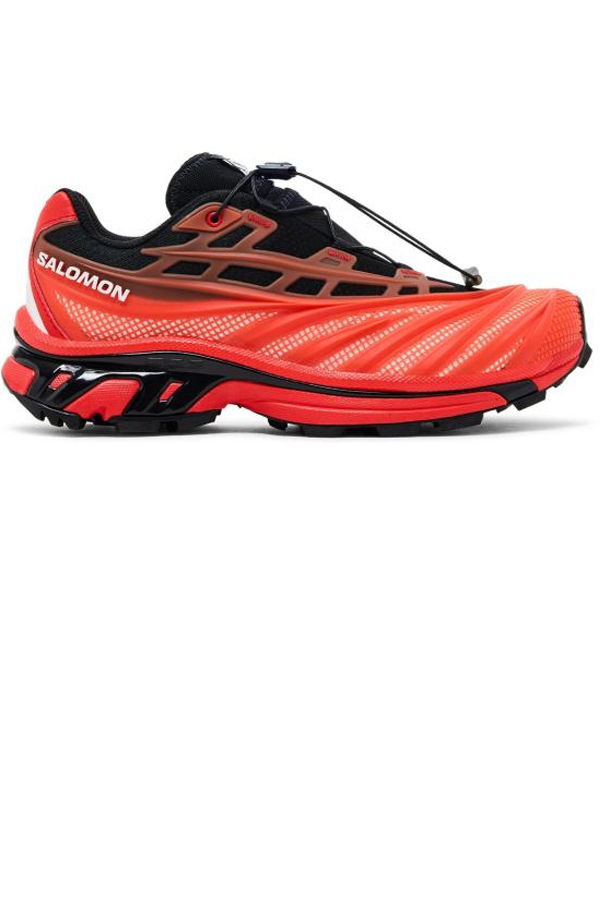 SALOMON Sneakers - Black / Fiery Red / White