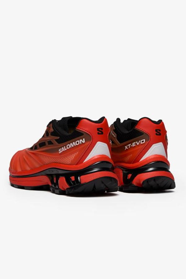 SALOMON Sneakers - Black / Fiery Red / White