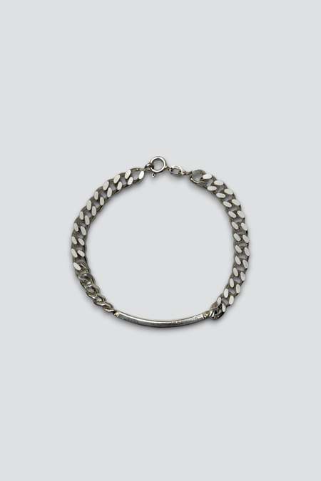 Martine Ali Rolo Hardware Bracelet - Silver | Garmentory