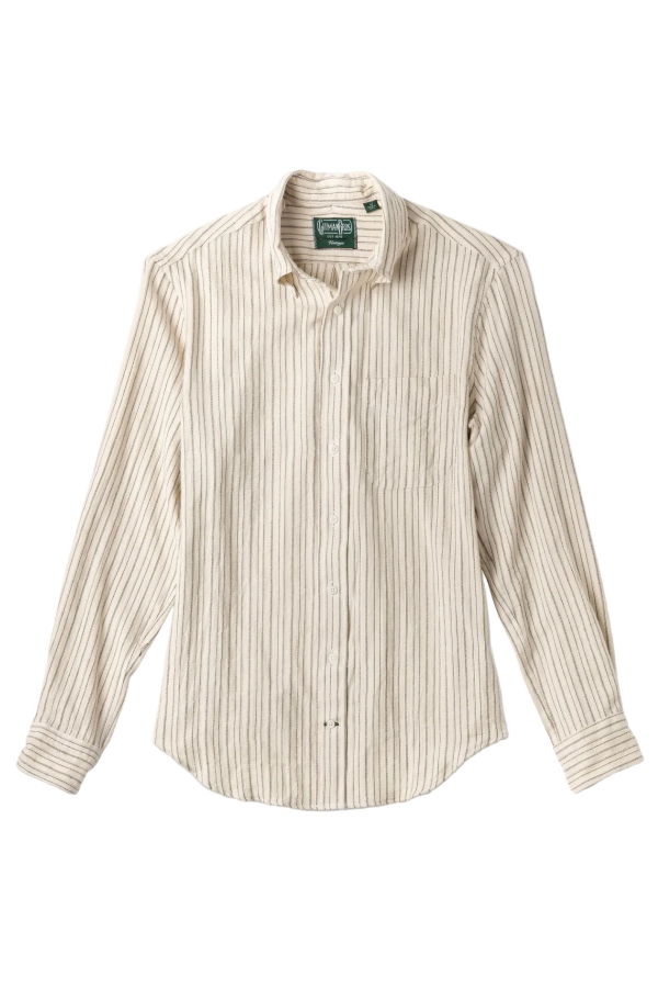 gitman vintage Brushed Dobby Stripe Shirt