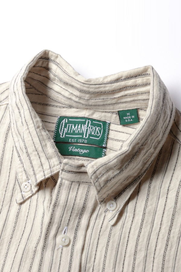 gitman vintage Brushed Dobby Stripe Shirt