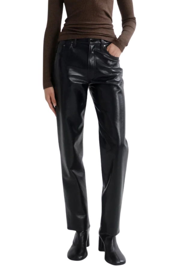 AGOLDE Lana Recycled Leather Pants