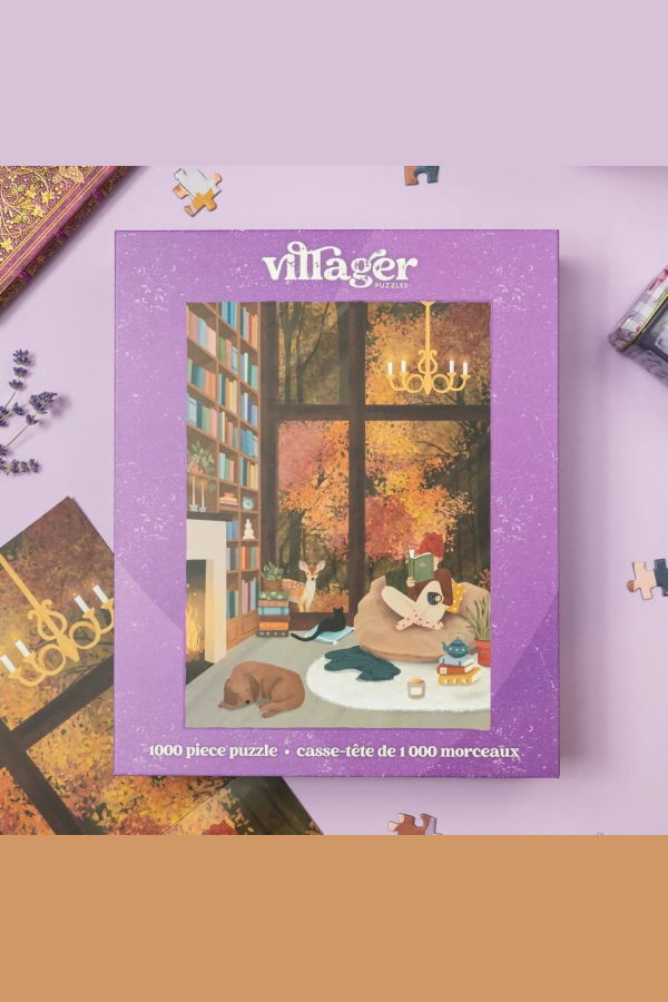 VILLAGER PUZZLES Bibliothèque de Rêve 1000 Piece Puzzle