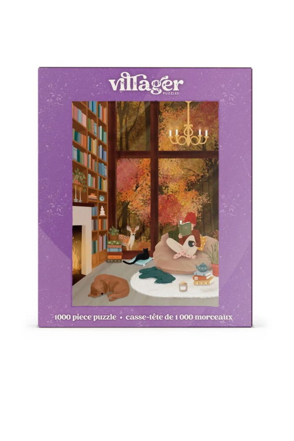 VILLAGER PUZZLES Bibliothèque de Rêve 1000 Piece Puzzle