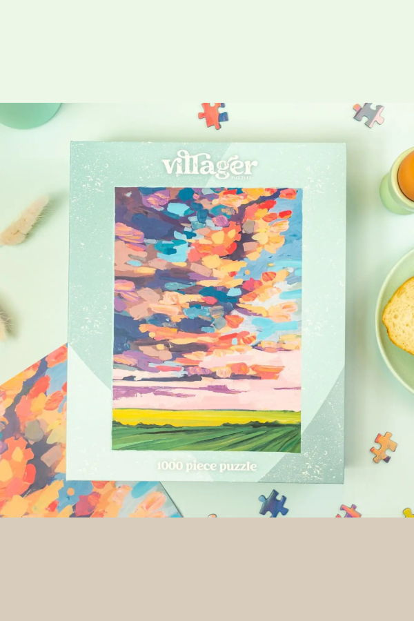 VILLAGER PUZZLES Ciel des Prairies 1000-Piece Puzzle