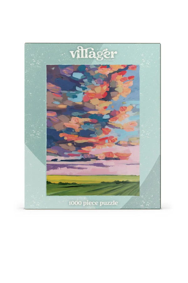 VILLAGER PUZZLES Ciel des Prairies 1000-Piece Puzzle