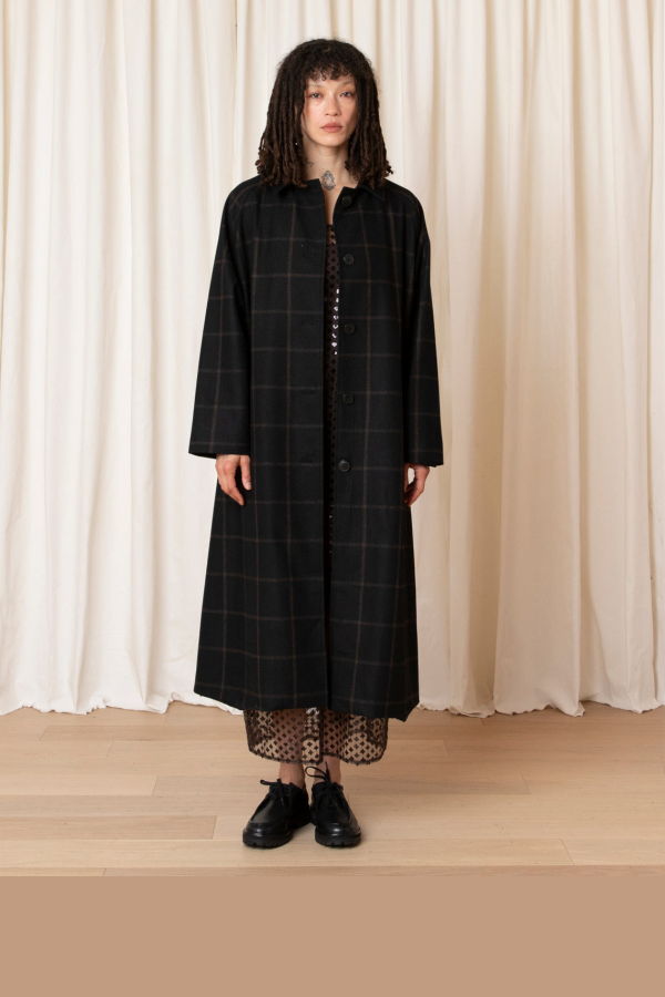 Ali Golden New Wool Trench