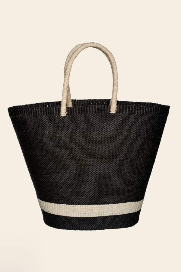Artesano Amaru Large Bag - Black and Natural Line