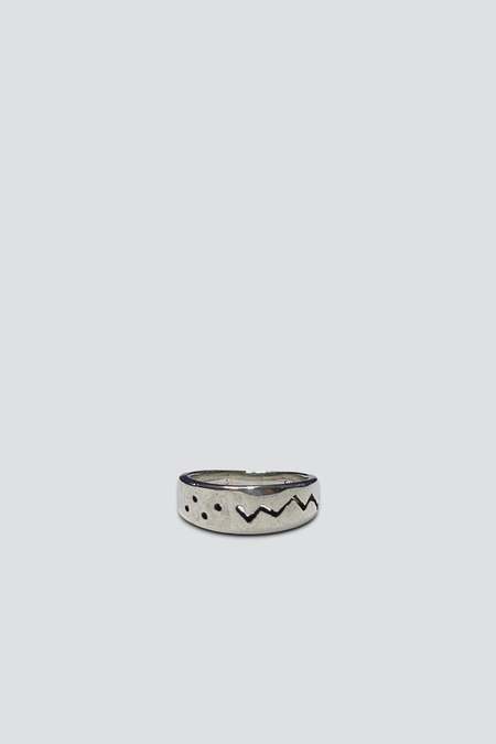 All Blues Snake Ring - Silver | Garmentory