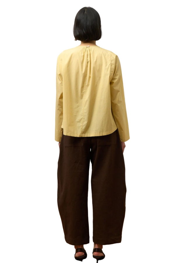 CAWLEY STUDIO Nora Blouse - Butter Stripe