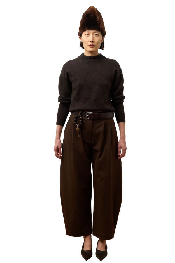 CAWLEY STUDIO Robyn Trouser - Espresso