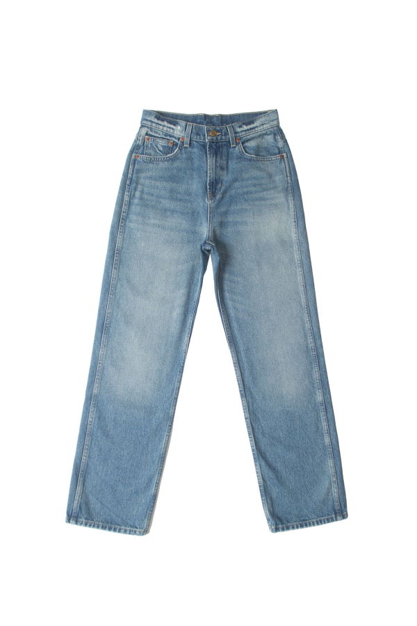 B Sides Plein High Straight Jeans